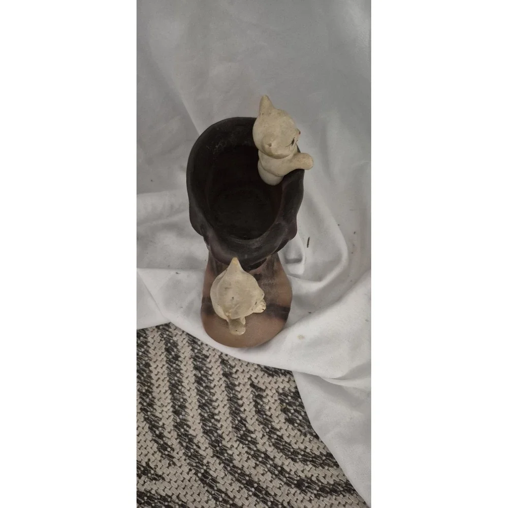 Vintage Cat Figurine Lot | Cats in Shoe + Cute Kitty Decor